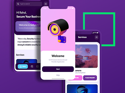 We are very proud to present our project for AdityaIOT app branding design illustration jaraware jarawareinfosoft logo ui ux vector