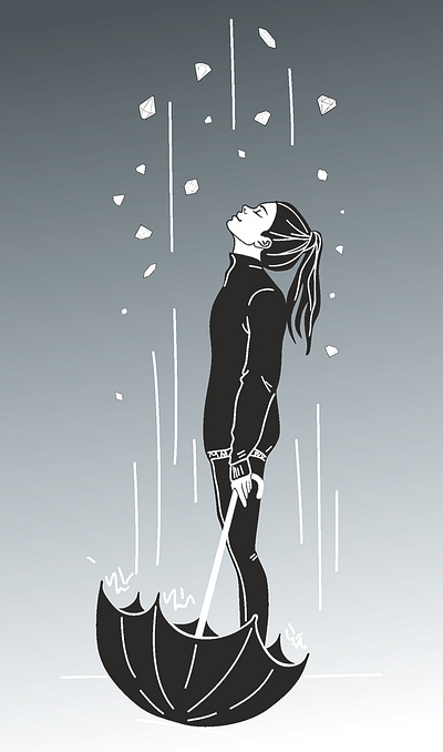 Алмазный дождь illustration