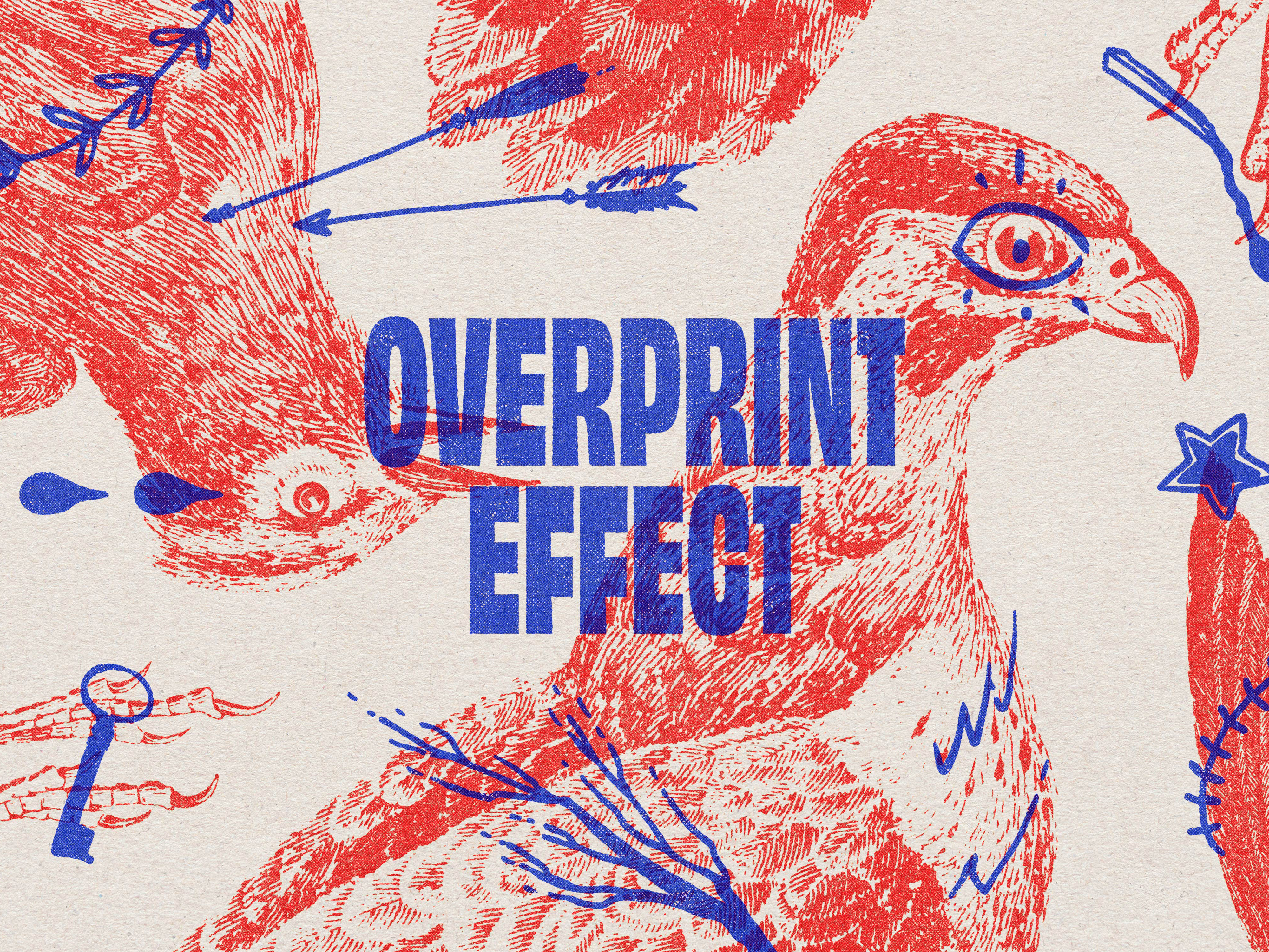 Overprint designs, themes, templates and downloadable graphic