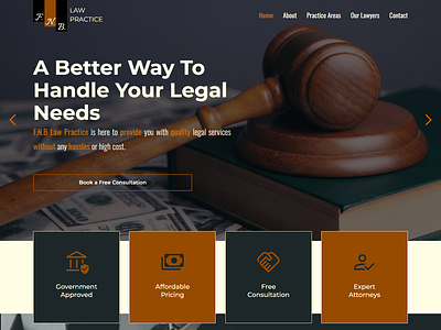 LAW FIRM CONCEPT WEBSITE animation blog branding cms concept website figma graphic design law firm law firm website law practice law website no code web development responsive website ui ux web design web development webflow website website design