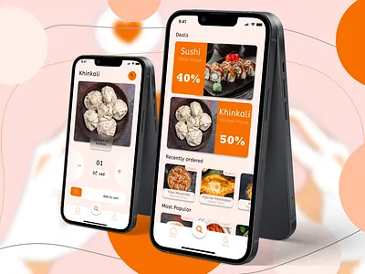 Delivery Food App app delivery design figma food ui ux