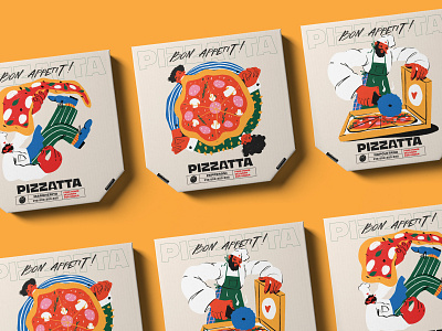 Free Pizza Box Mockup branding design download free freebie identity logo mockup packaging pizza box psd restaurant template typography