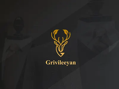 Grivileeyan Logo Brand Identity Design branding design fashion graphic design illustration logo