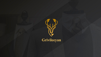 Grivileeyan Logo Brand Identity Design branding design fashion graphic design illustration logo