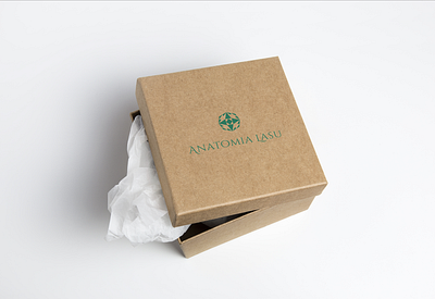 Anatomia Lasu Personalised Wooden Jewellery branding packaging