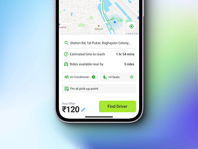 inDrive | Ride-hailing App clean design feedback figma inspiration ui user experience