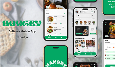 FOOD Delivery mobile app app case study delivery delivery app design food app food delivery mobile app mobile app design mockups thumbnail ui ui design ui ux user experience user interface ux visual design