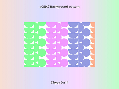 Day 059 - Background pattern 059 100daysofui background pattern branding challenges community dailyui design figma illustration logo mobile ui ux website