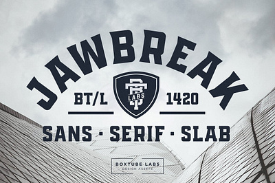 Jawbreak apparel bold font modern fonts