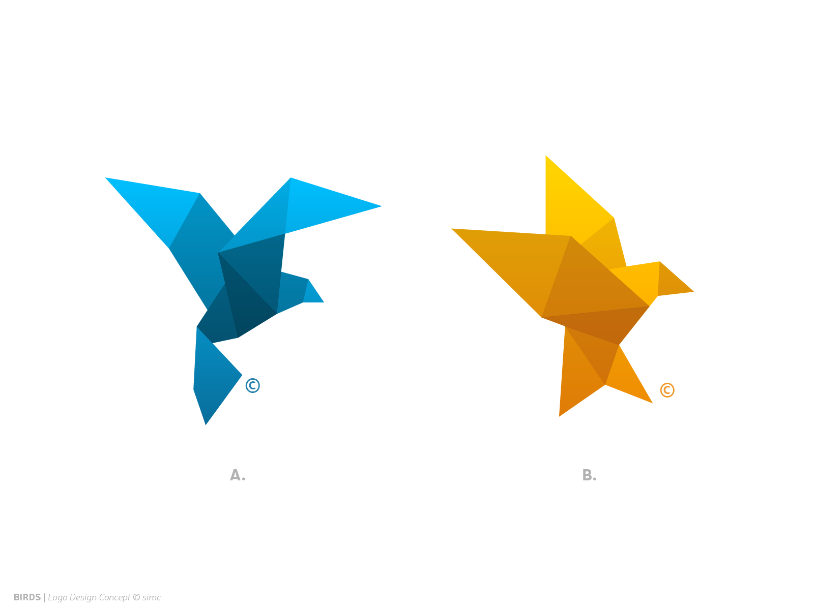 Birds | Logo Design by simc on Dribbble