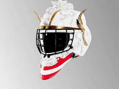 ŠKODA - Goalie mask NFT's | Austria 3d design graphic motion graphics prague visual
