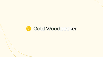 Gold Woodpecker branding adobe adobephotoshop branding corporatestyle design figma graphic design identity logo photoshop posterdesign