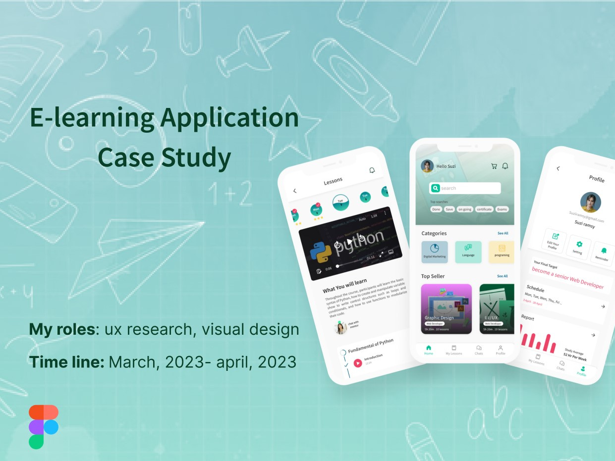 e learning app ux case study