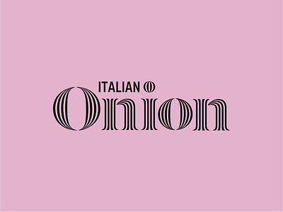 Italian Tropea Onions Branding / Identity Design branding design identity lettermark letters logo logotype minimal onion peel red stamp typography wordmark