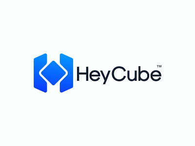 HeyCube - Real estate, property, apartment, construction logo branding building cube cube logo design design h cube h cube logo icon letter h cube logo logo minimal modern letter h logo real estate real estate logo design symbol