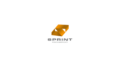 Sprint prefabbricati logo design branding graphic design logo