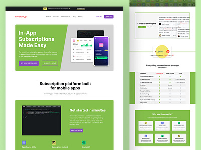 Website Design : Landing Page UI design figma landing page ui ui design uiinspiration userinterface website website design