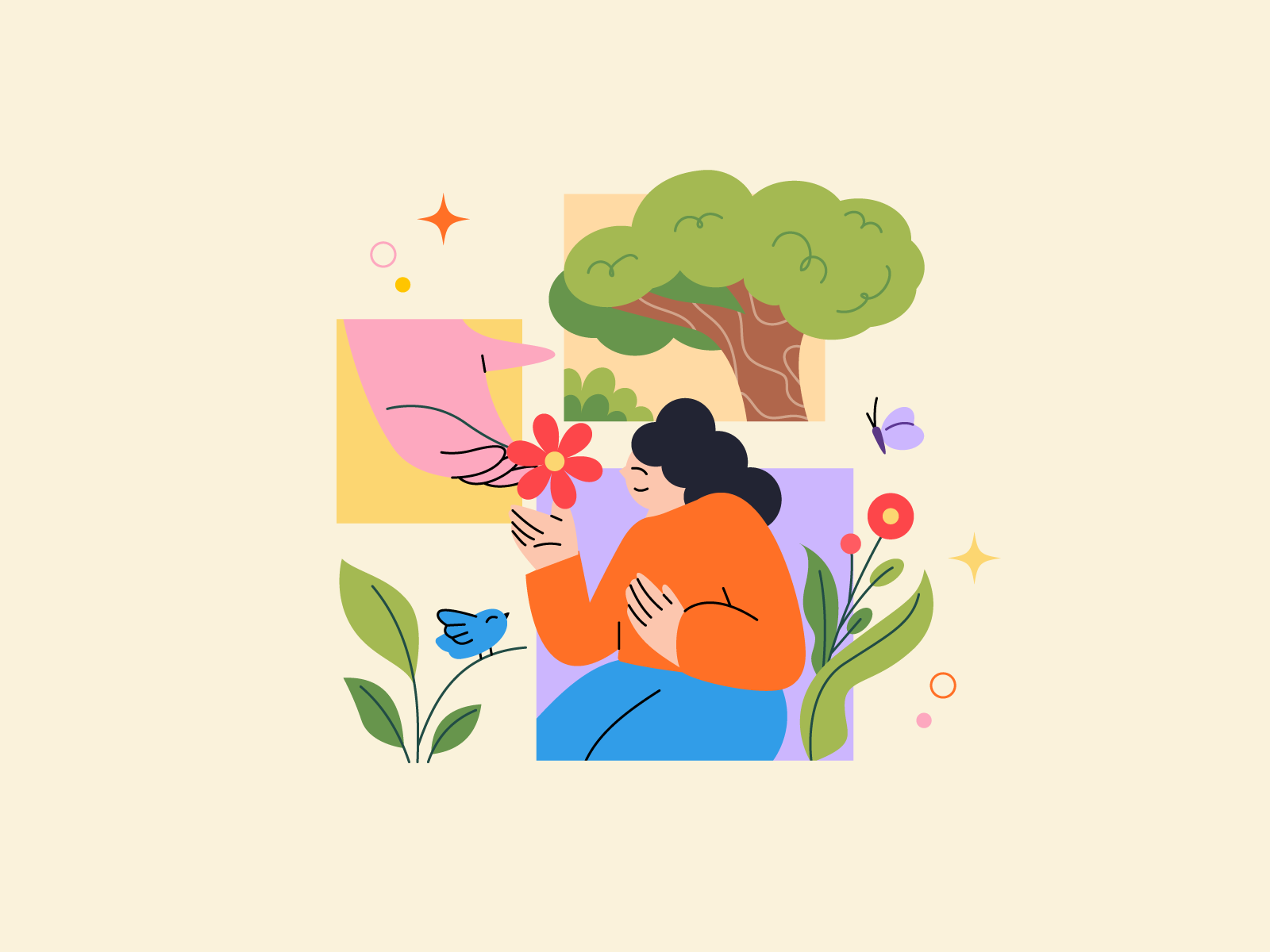 Our Planet Week | Reconnect by Mimi B. on Dribbble