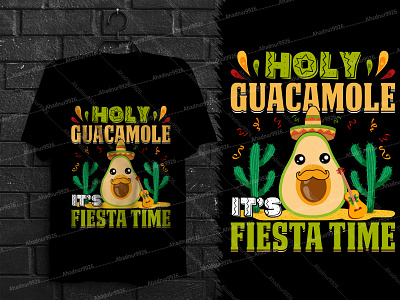 FUNNY MEXCIAN TECO T-SHIRT DESIGN active shirt clothing custom t shirt graphic design holy guacamole its fiesta time illustration latino shirt spanish tacos tshirt