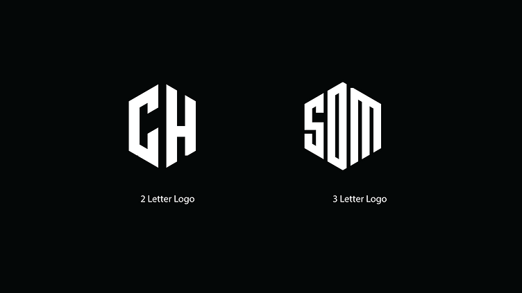 three word logo design