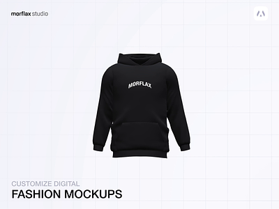 Digital Fashion Mockups 3d 3d mockups animation blender3d brand identity branding clothing mockups design digital fashion fashion graphic design mockups motion graphics