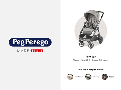 PegPerego - Promotional Designs advertising baby brown bugaboo buggy cream fiat 500 peg perego pegperego pram print stroller totem totem display