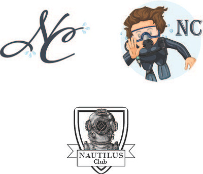 Logos for a plunge club animation design graphic design illustration logo vector