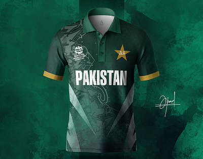 PCB Jersey Design Concept cricket jersey pakistan pakistan kit t shirt t20 world cup