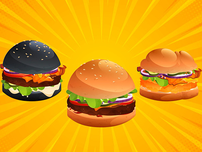 Burgers advertizing 2d advertising after effects aftereffects animation beginnerfreelancer burger burger advertising burgeradvertising burgers design discount freelance graphicdesign illustration motion design motion graphics sales typography