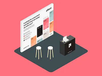 E-commerce tradeshow booth booth credit cards tradeshow