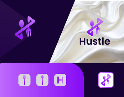Logo, Hustle logo design 3d branding graphic design logo