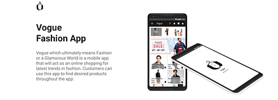 Vogue Fashion App- UX Case Study app branding design logo minimal ux