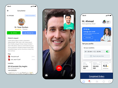 Medical App - A digital healthcare technology service (Medika) app app design appointment booking doctor graphic design health healthcare hospital medical app medical care medical health medicine mobile mobile app mobile application modern nurse ui ux