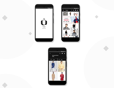 Vogue Fashion App- UI app branding design icon logo minimal typography ui