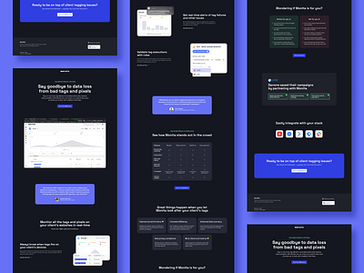 Monita - Landing Page Design cro