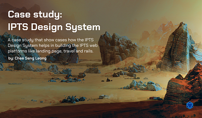 Case study: IPTS Design System design system space ui web design