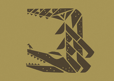 36 Days of Type J 36days 36daysoftype alligator animal bird branding crocodile geometric illustration lettering logo typography