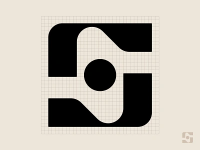 36 Days of type: S alien clean curvy geometric grid icon letter s logo modern s symbol type typography wavy