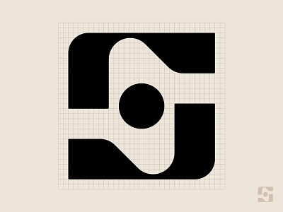 36 Days of type: S alien clean curvy geometric grid icon letter s logo modern s symbol type typography wavy