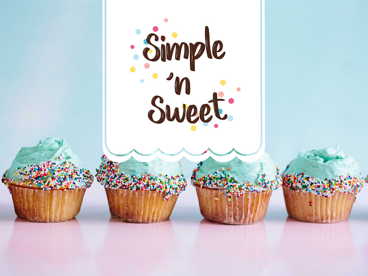 Simple 'n Sweet | Logo Design by Jennifer Nozz on Dribbble