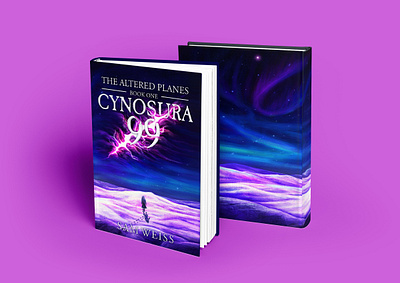 Book Cover Art for "Cynosura 99" branding graphic design