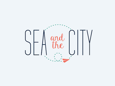Sea and the City | Logo Design blog brand brand design branding design fun graphic design logo logo design travel
