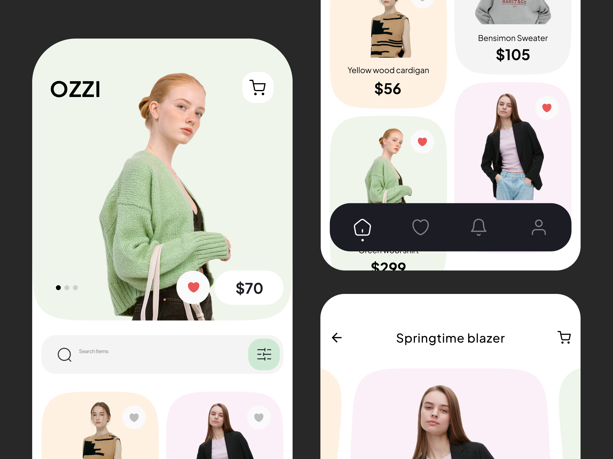 Fashion e-commerce app branding fashion fashion app fashion ecomerce fashion store minimal minimalism minimalist online store ui uiux user interface