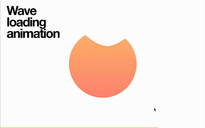 Wave loading animation (Figma) animation figma loading ui ux wave