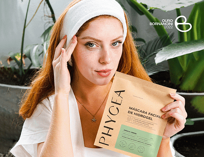 Embalagens Phycea beauty cosmetics kraft label mask package packaging sachet sheetmask skincare