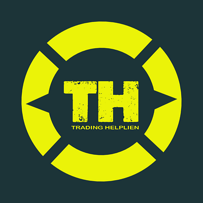 TH: trading help line LOGO branding design graphic design graphic designer illustration logo typography