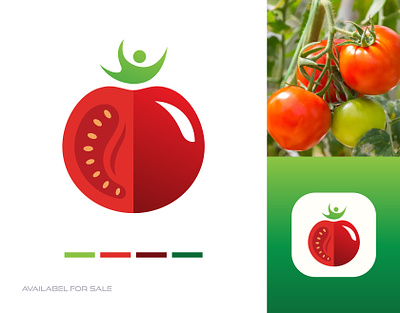 Tomato - Logo Design best logo branding design food icon illustration letter logo logo logo design logo designer logofolio monogram logo restaurant tomato tomato icon tomato logo vector