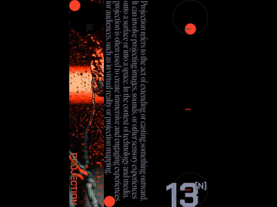 #drip black box branding colors concept inspiration interaction interface modern poster red typo