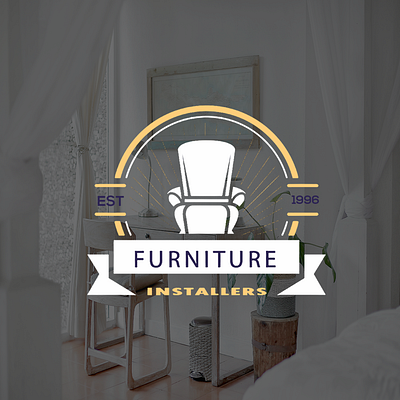 FURNITURE LOGO branding design graphic design graphic designer illustration logo vector