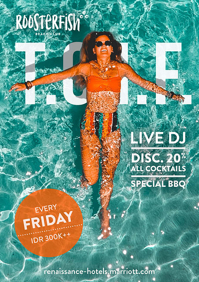 T.G.I.F flyer design graphic design